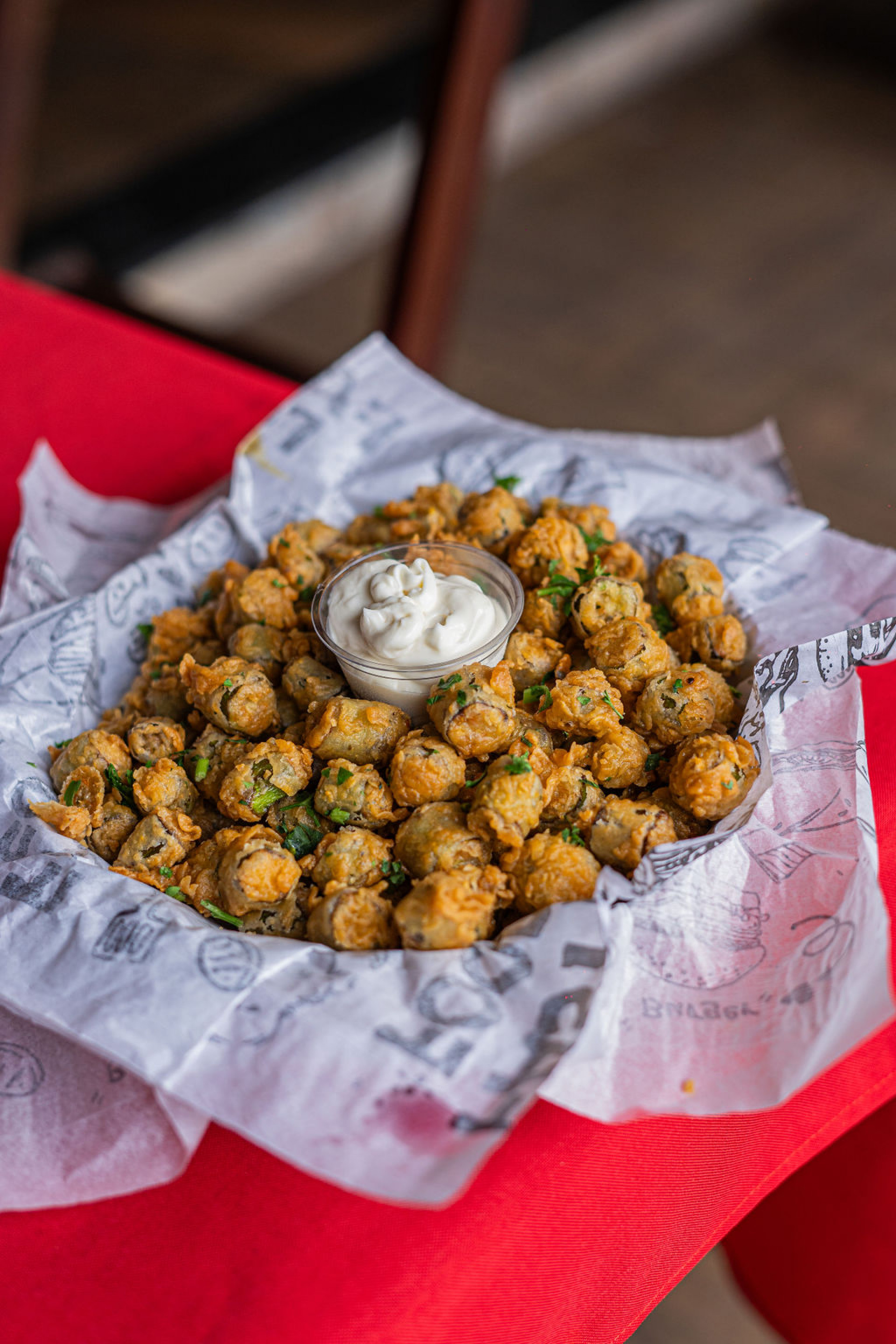 Pipoca de quiabo, do Pier 66 (R$ 35,90) - Agência Gastrô