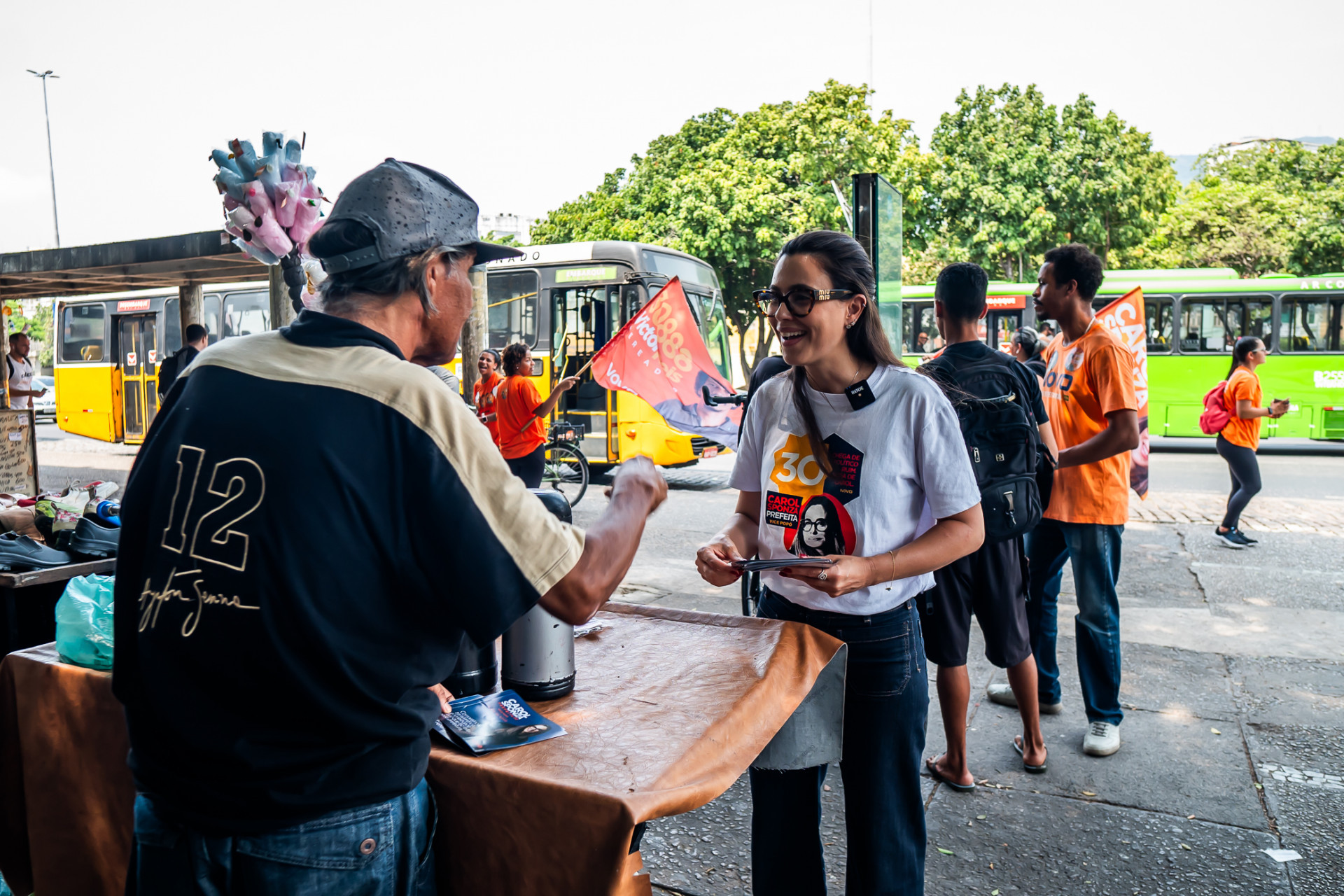 Na Zona Norte, Carol Sponza prometeu reinserir a população em situação de rua no mercado de trabalho
 - Divulgação
