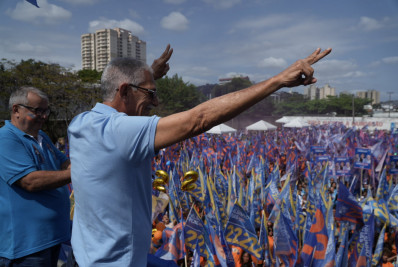Capitão Nelson realiza grande ato de campanha antes das eleições