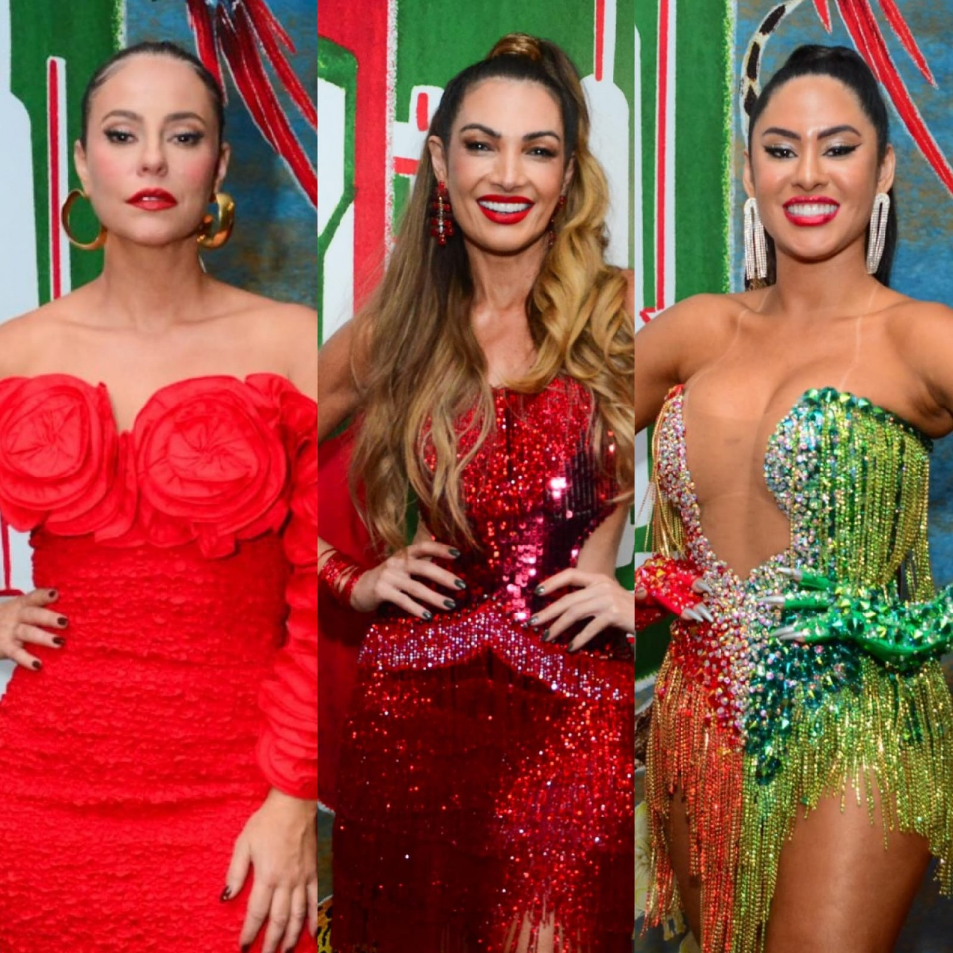 Paolla Oliveira, Patrícia Poeta, Isabelle Nogueira, e mais famosas brilham na Grande Rio - Webert Belicio / Agnews