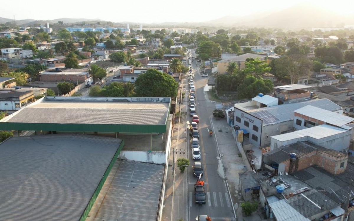 A carreata começou no bairro Santa Rosa, percorrendo mais de 15 bairros - Divulgação