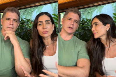 Mulher de Marcio Garcia conta que criação dos filhos 'atrapalha' casamento com ator 