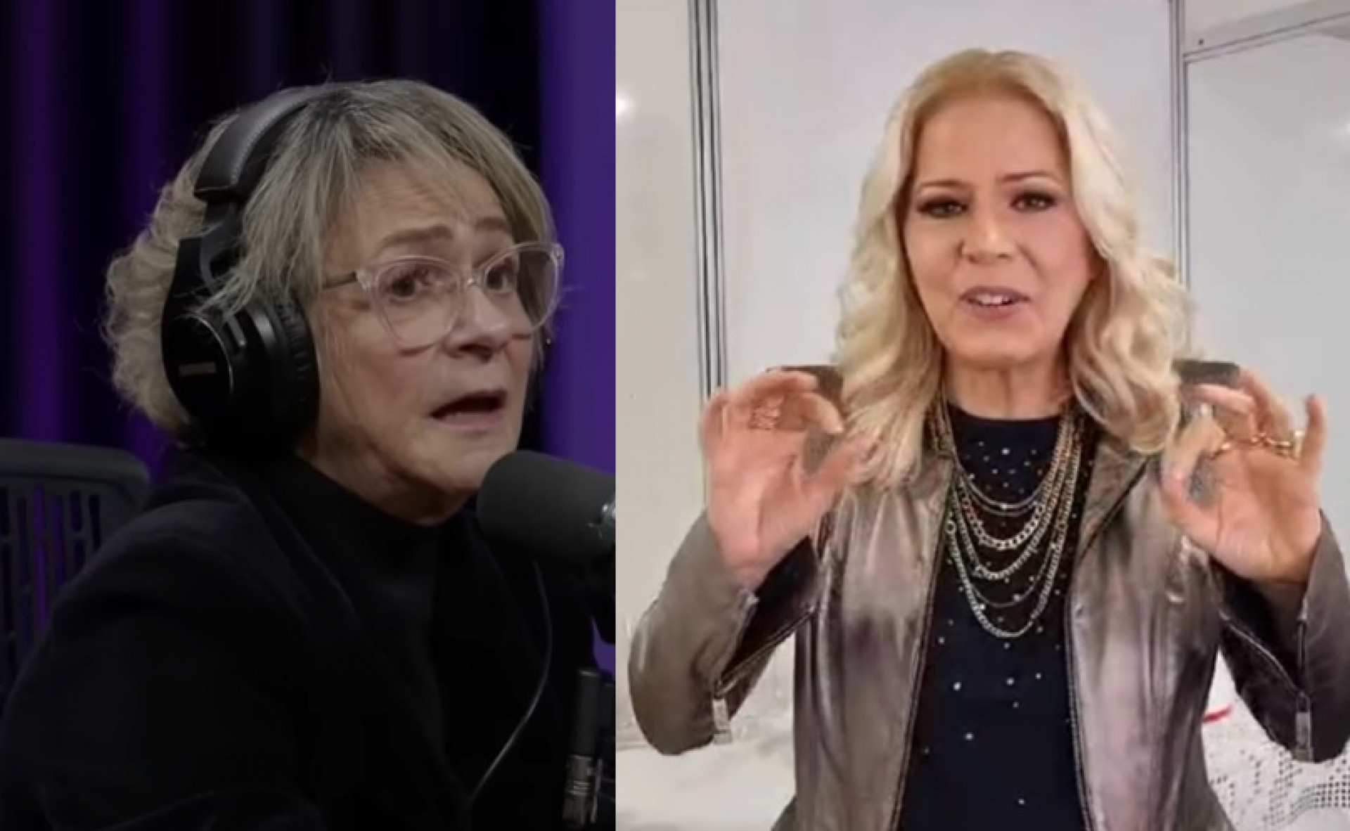 Fafy Siqueira e Paula Toller - Reprodução 