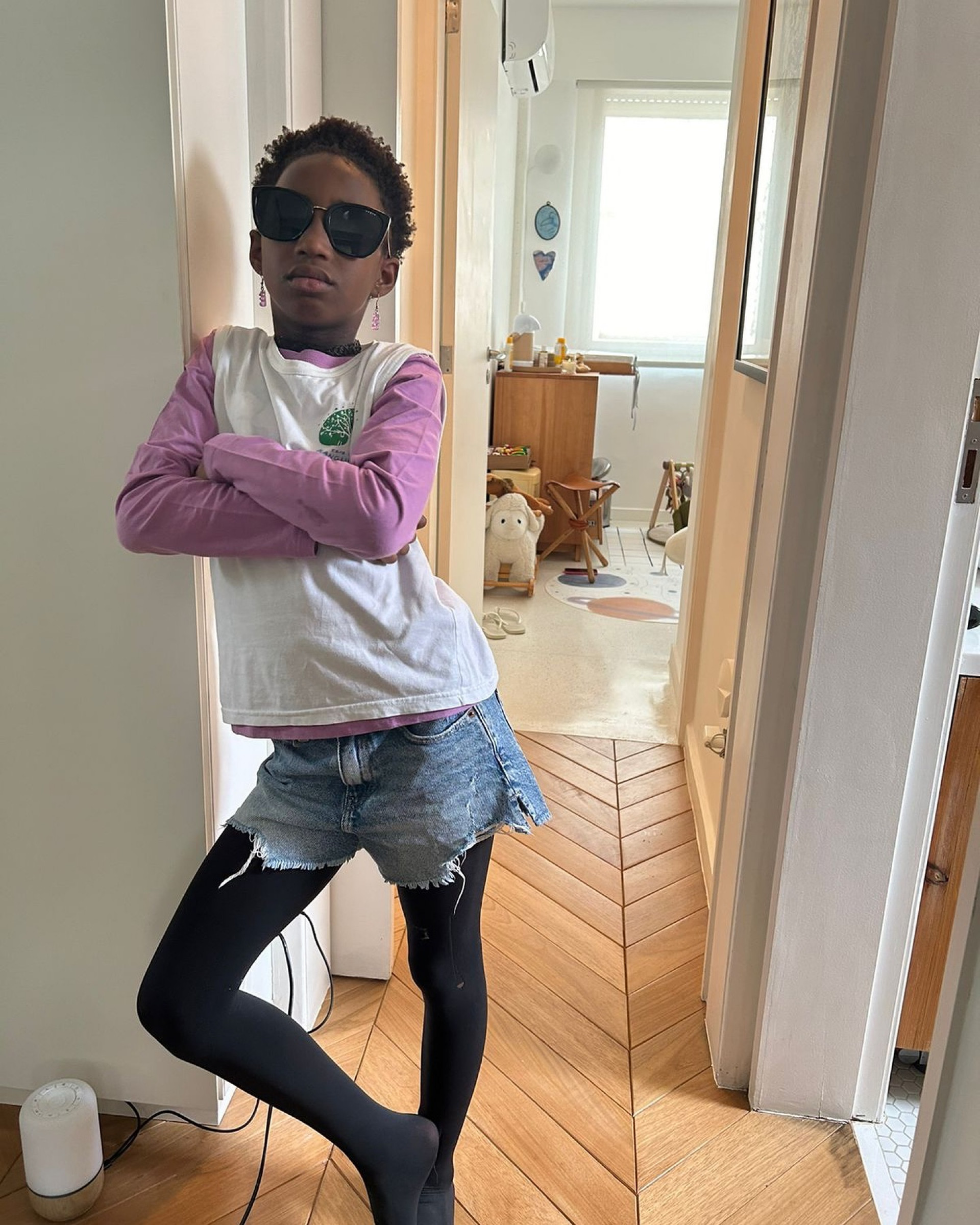 Júlia, filha de Leandra Leal  - Reprodução / Instagram 