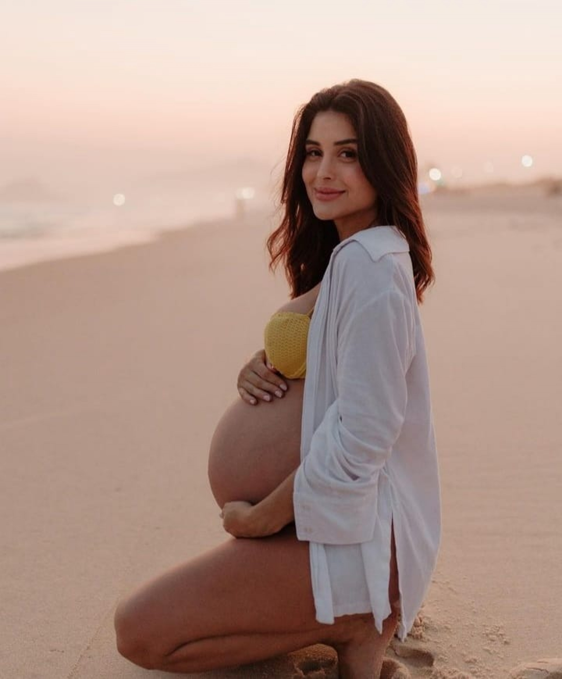 Leticia Almeida aguarda a chegada da terceira filha  - Reprodução/Instagram