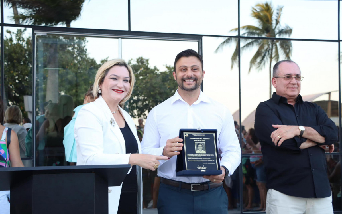 Inauguração Clínica Municipal do Idoso