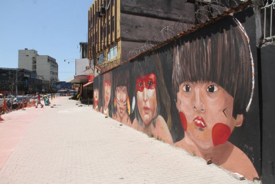 Painéis do Cidade Ilustrada já transformam Centro de São Gonçalo