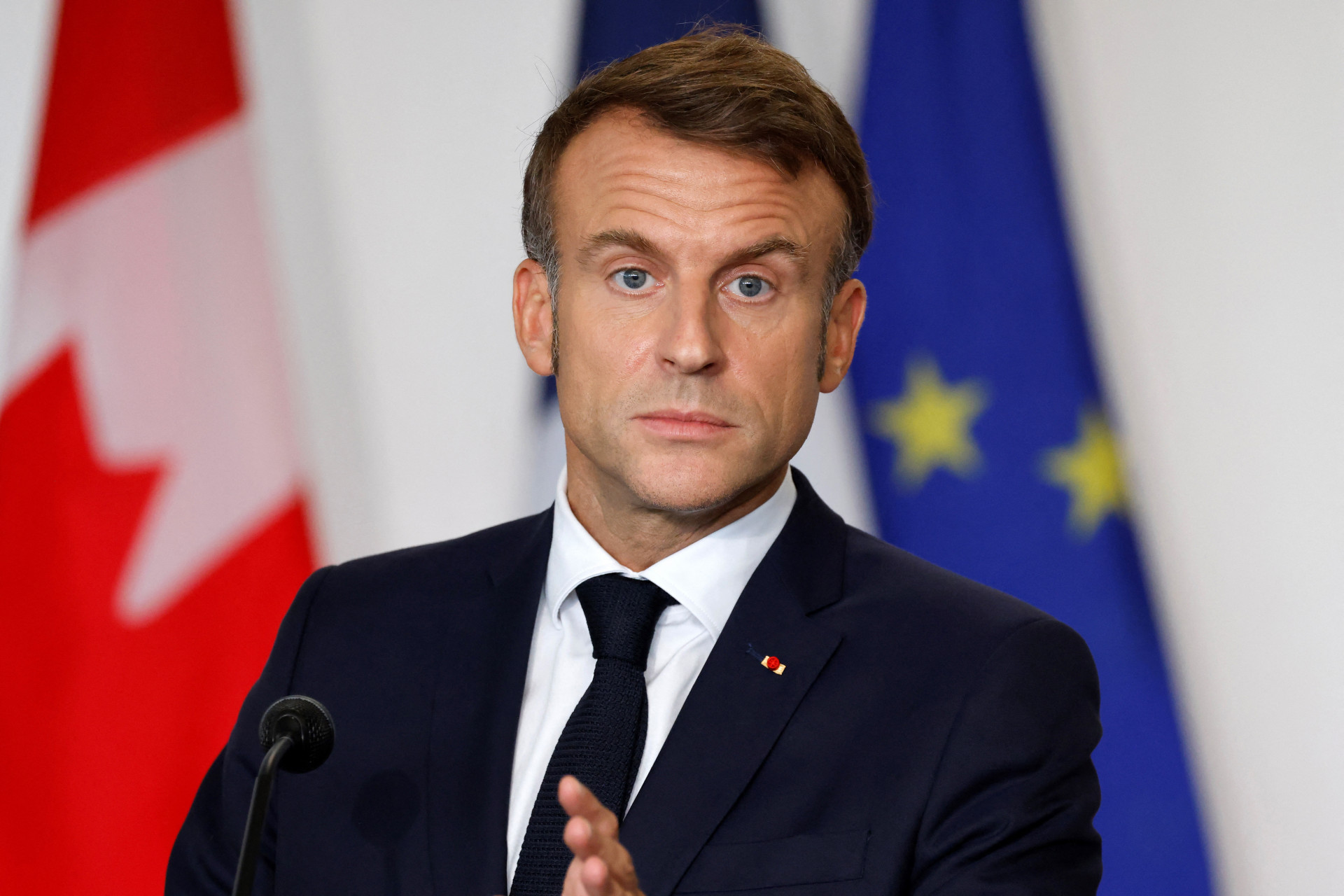 Presidente da França, Emmanuel Macron - AFP