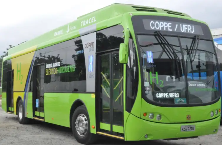 Ônibus movido a hidrogênio desenvolvido pela Universidade Federal do Rio de Janeiro
