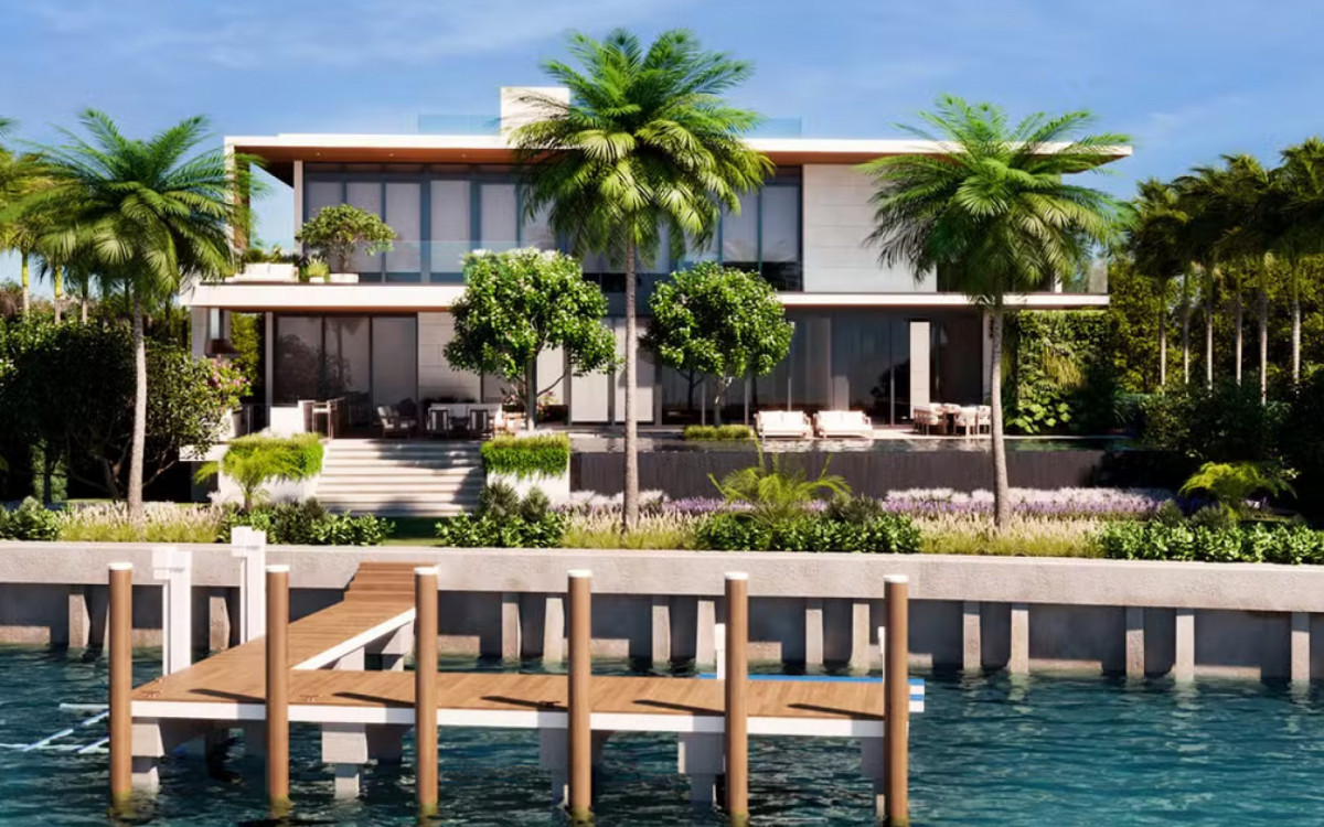 Mansão de David Beckham em Miami, nos Estados Unidos