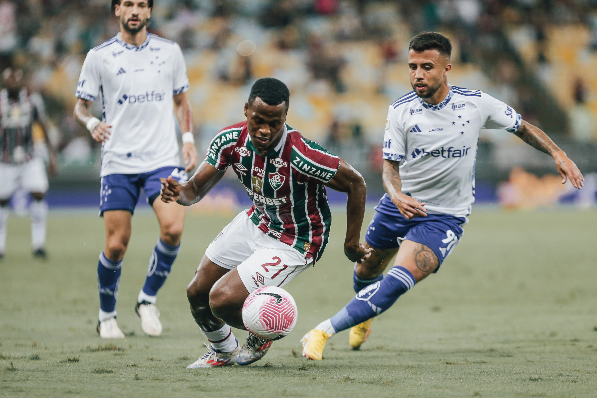 Jhon Arias em Fluminense x Cruzeiro - Lucas Mercon/Fluminense