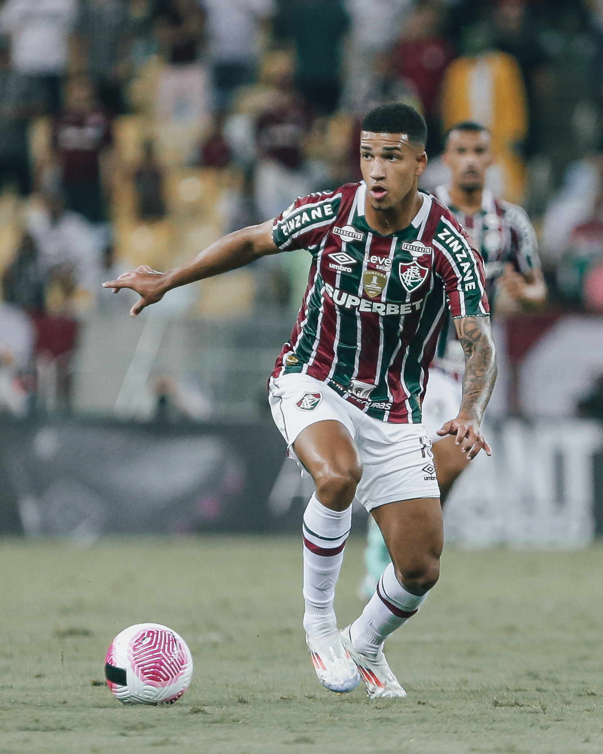 Kau&atilde; Elias foi titular do Fluminense na vit&oacute;ria sobre o Cruzeiro - Lucas Mer&ccedil;on/Fluminense FC