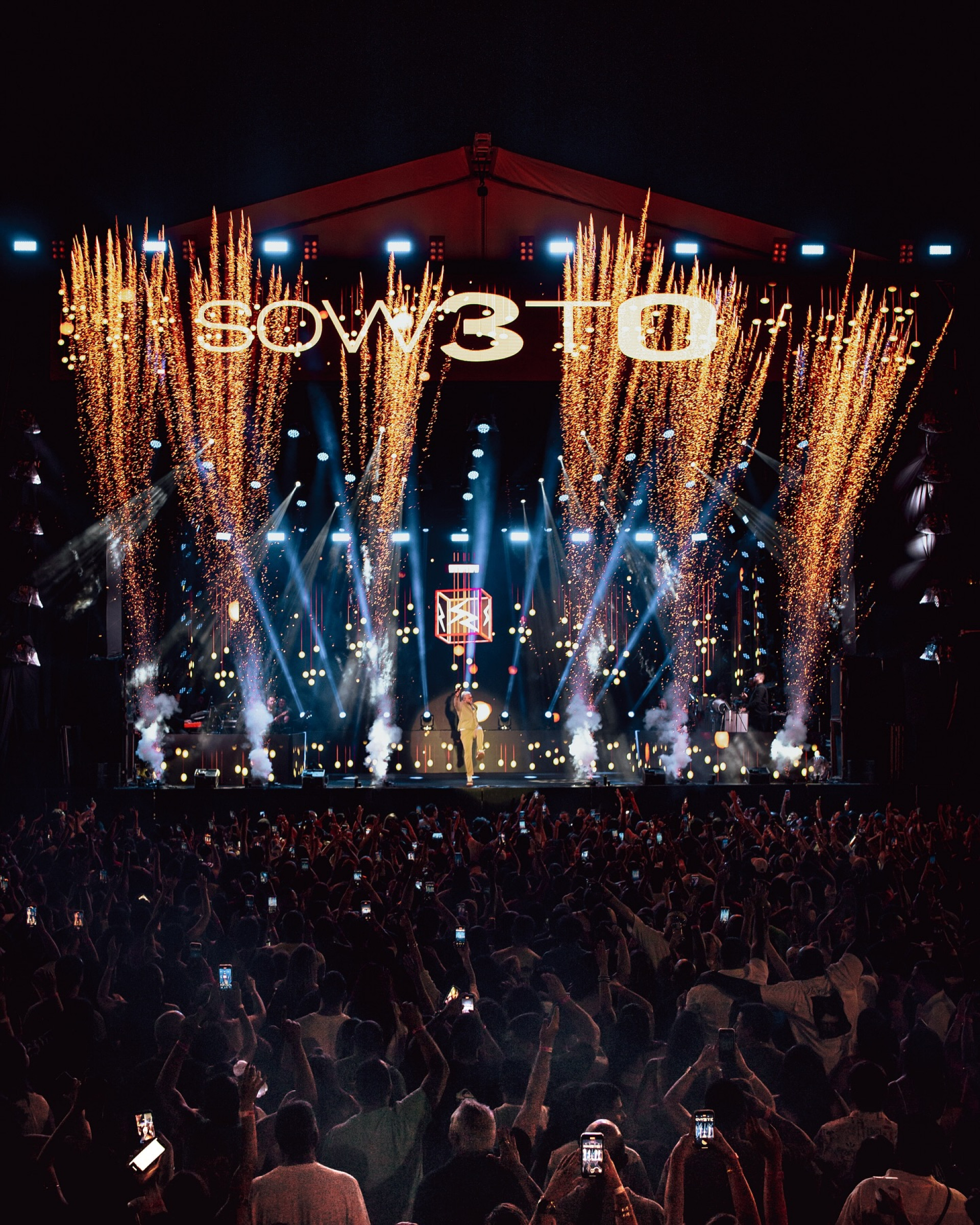 Show do grupo Soweto - Reprodução / Instagram