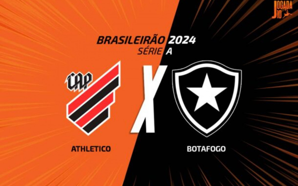 Athletico-PR x Botafogo: onde assistir, escalações e arbitragem