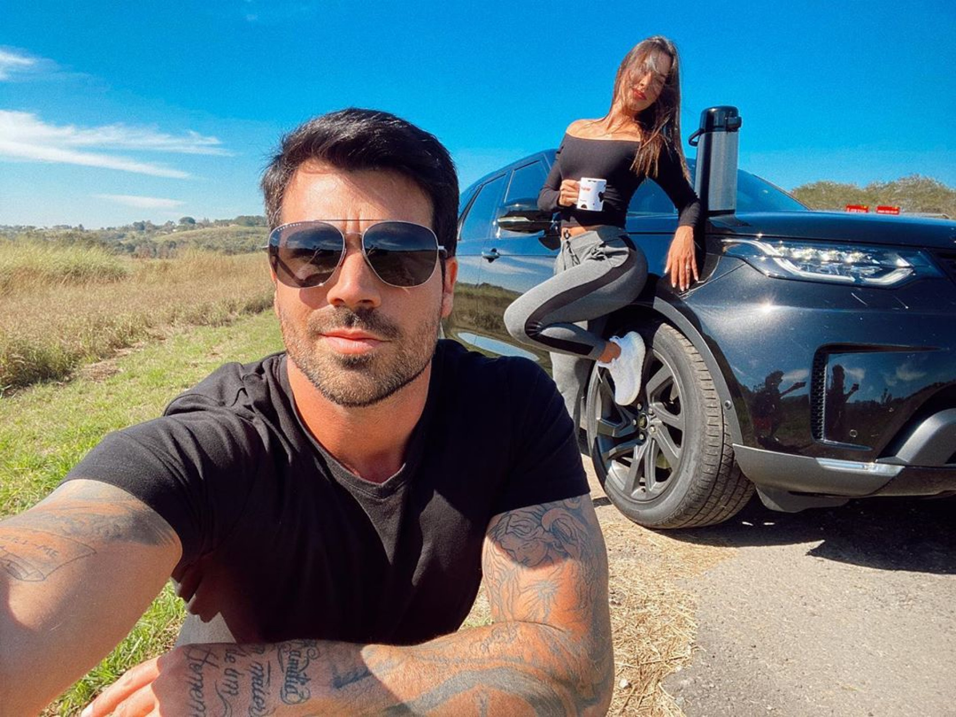 Ex-BBBs Rodrig&atilde;o e Adriana Sant'Anna - Reprodu&ccedil;&atilde;o/Instagram 