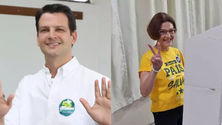 Em Curitiba, Eduardo Pimentel e Cristina Graeml disputam segundo turno