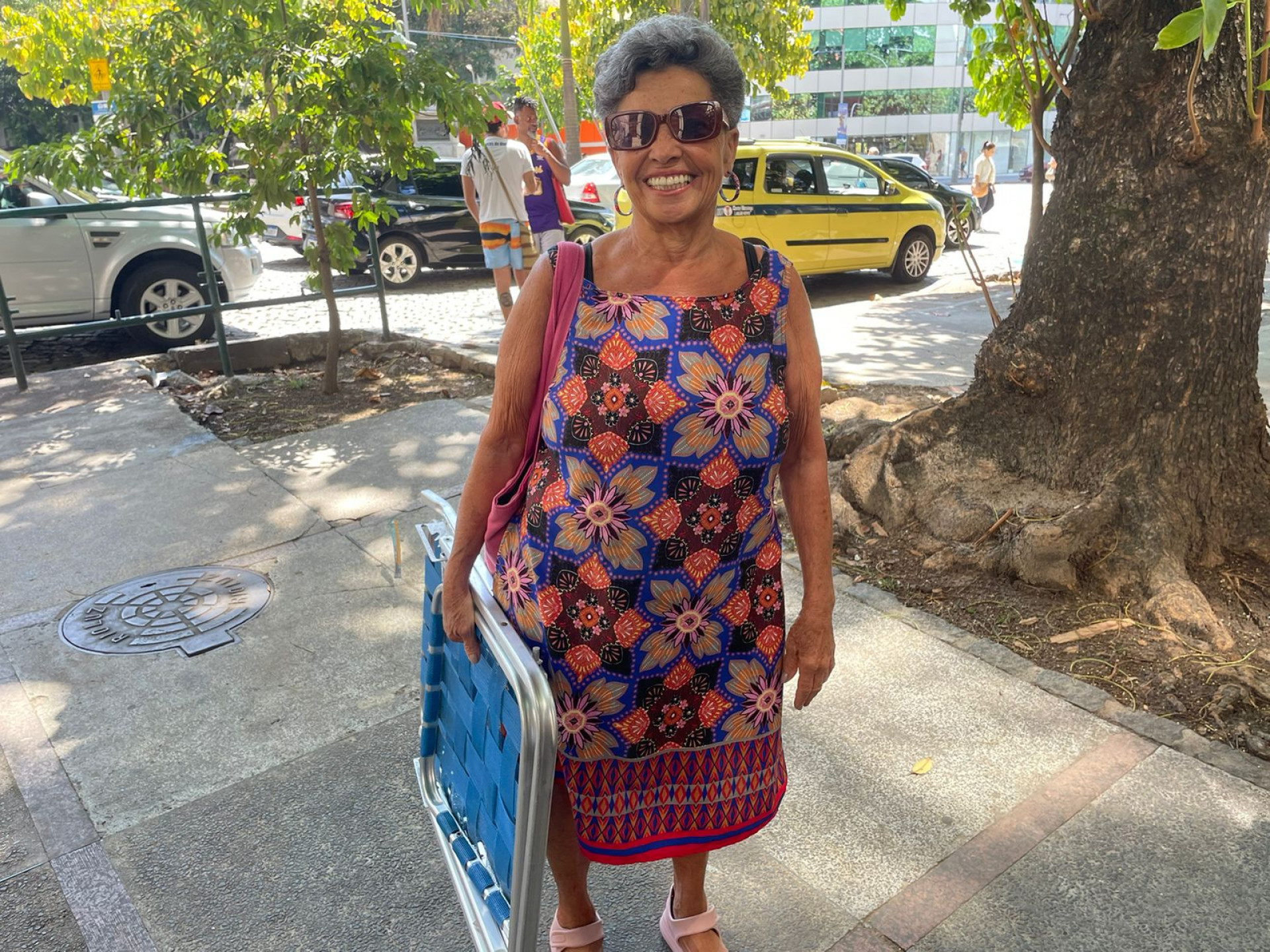 Aposentada Eurídice Francisca da Silva Lima, de 73 anos, vota em Laranjeiras  - Roberta Sampaio / Agência O Dia