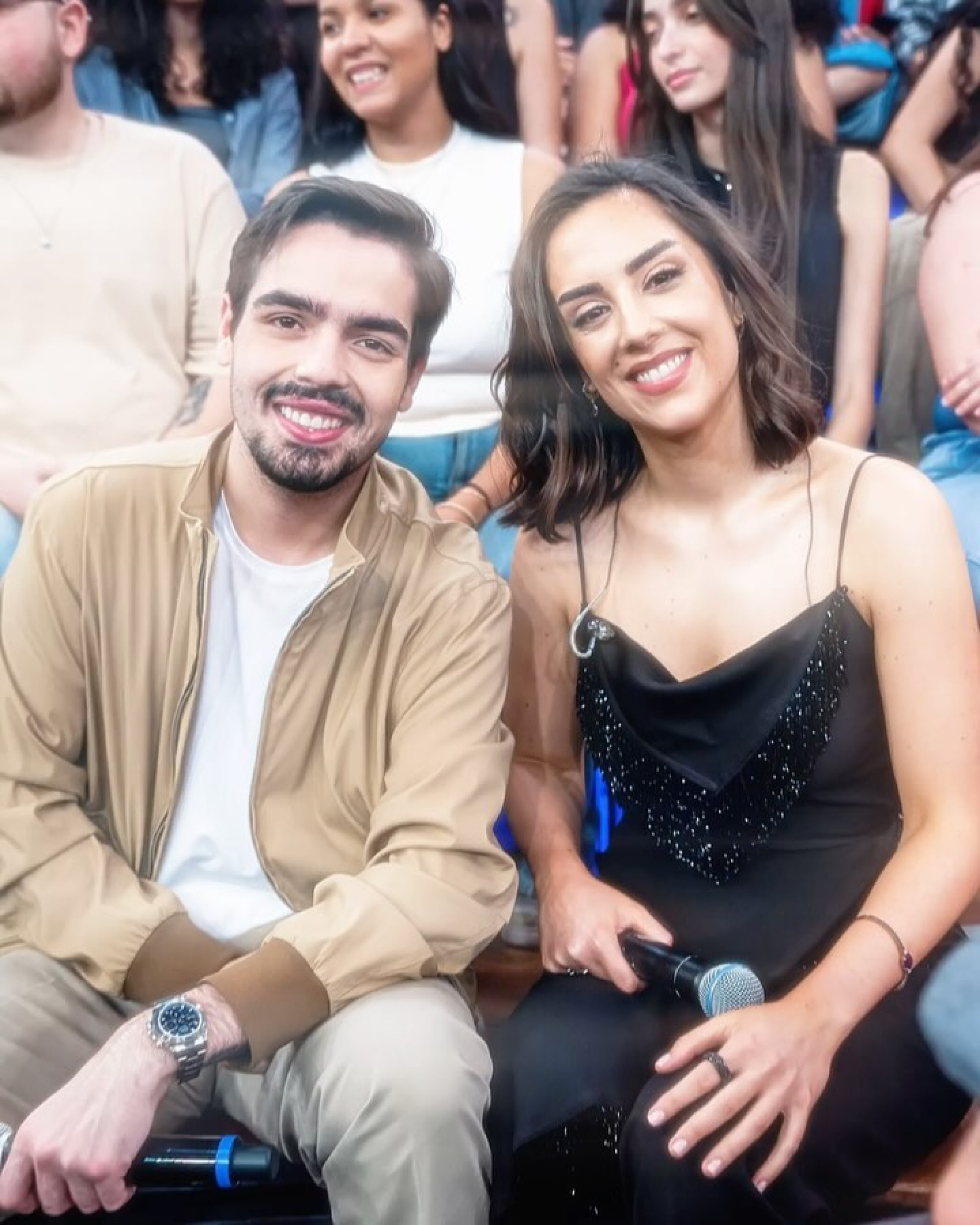 João Silva e Lara Silva, filhos de Faustão  - Reprodução / Instagram 