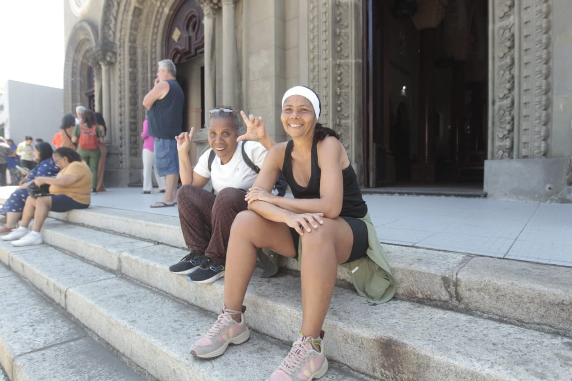 Marli Alves da Costa e Patrícia Santos Silva defendem coerência no voto para prefeito e vereador - Reginaldo Pimenta/Agência O Dia