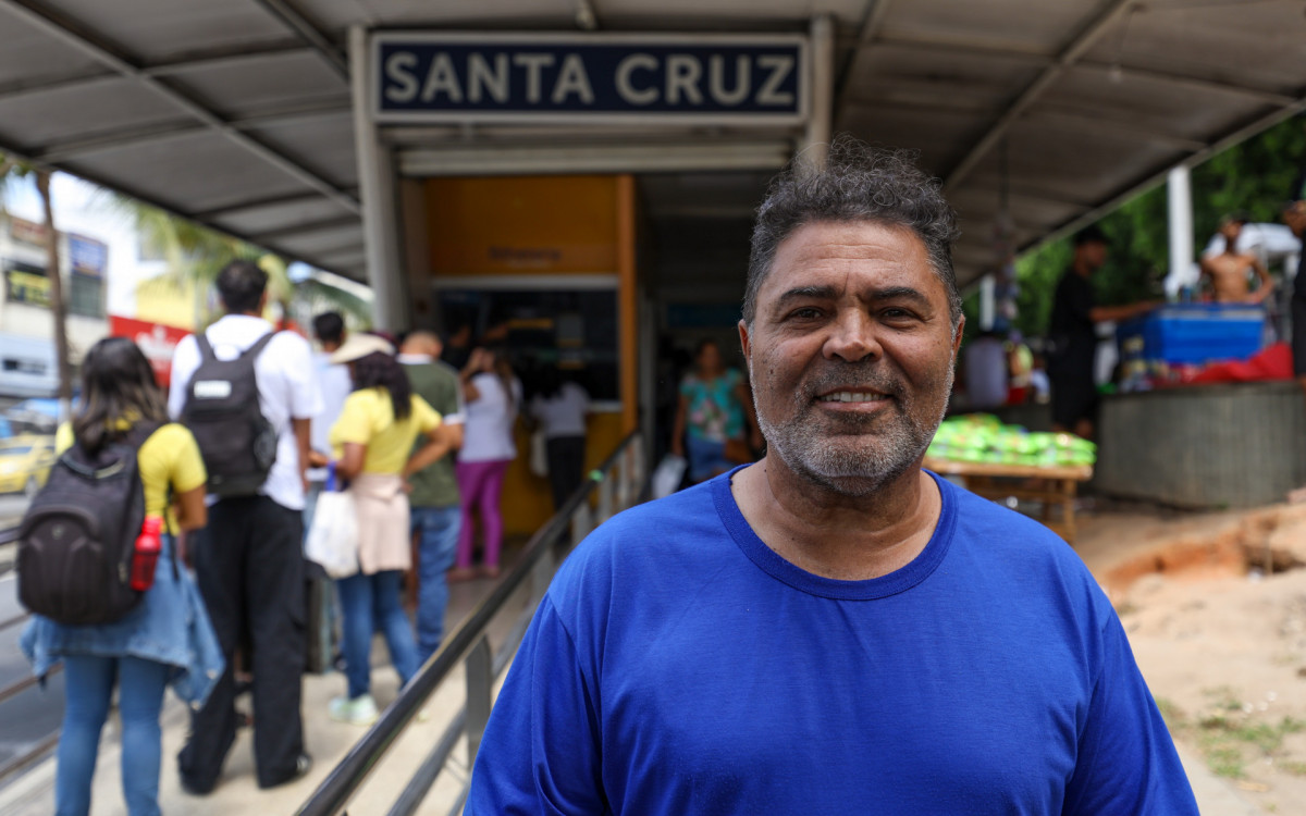 Fernando Santos destaca o potencial para o turismo em Santa Cruz - Renan Areias/Ag&ecirc;ncia O Dia