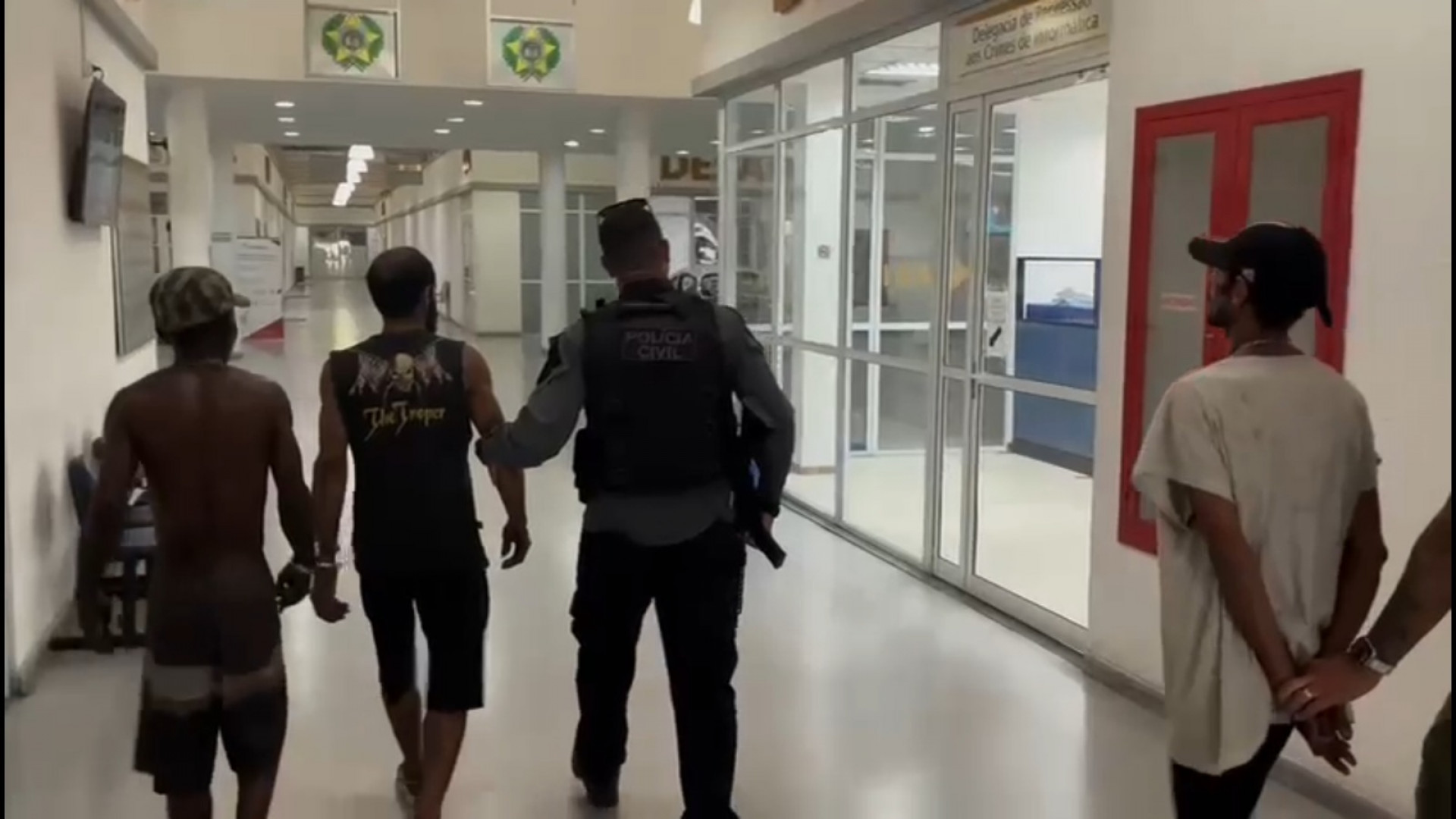 Prisões e apreensões foram realizadas por agentes da Delegacia de Roubos e Furtos (DRF) - Reprodução