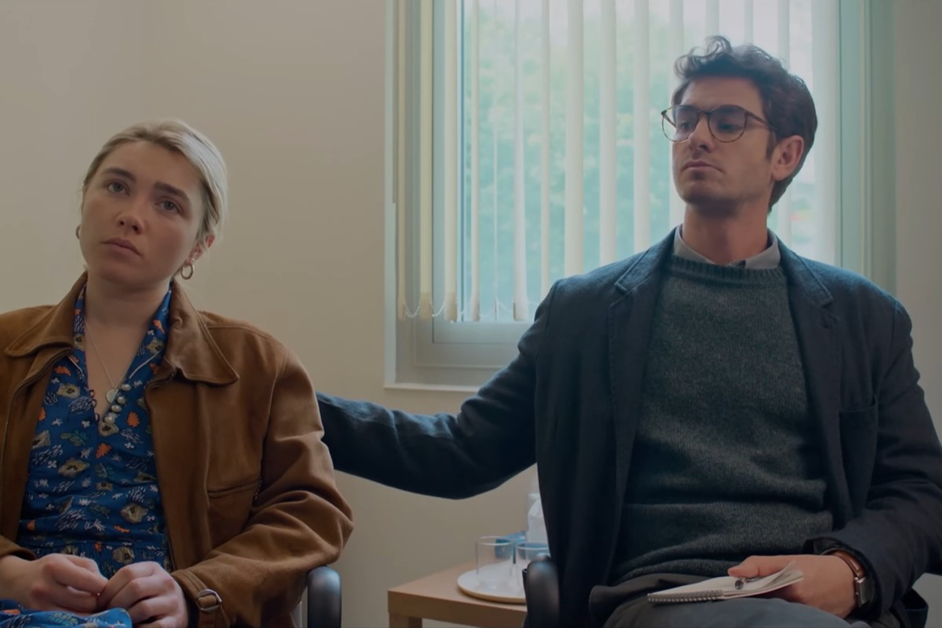 Andrew Garfield e Florence Pugh vivem um casal na comédia romântica 'Todo Tempo que Temos'
 - Reprodução / YouTube