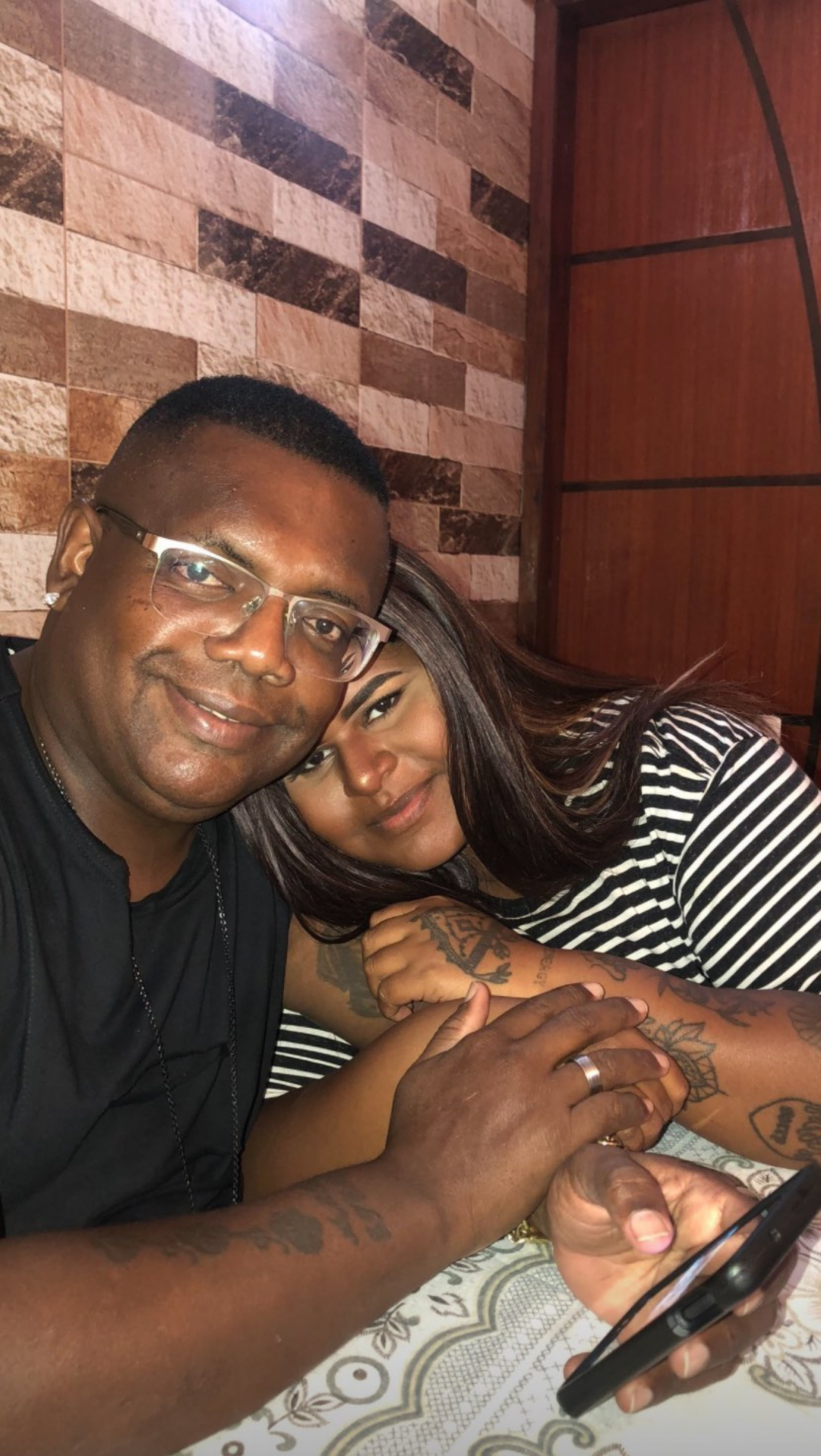 MC Marcinho e a filha Marcelly Garcia  - Reprodução / Instagram 