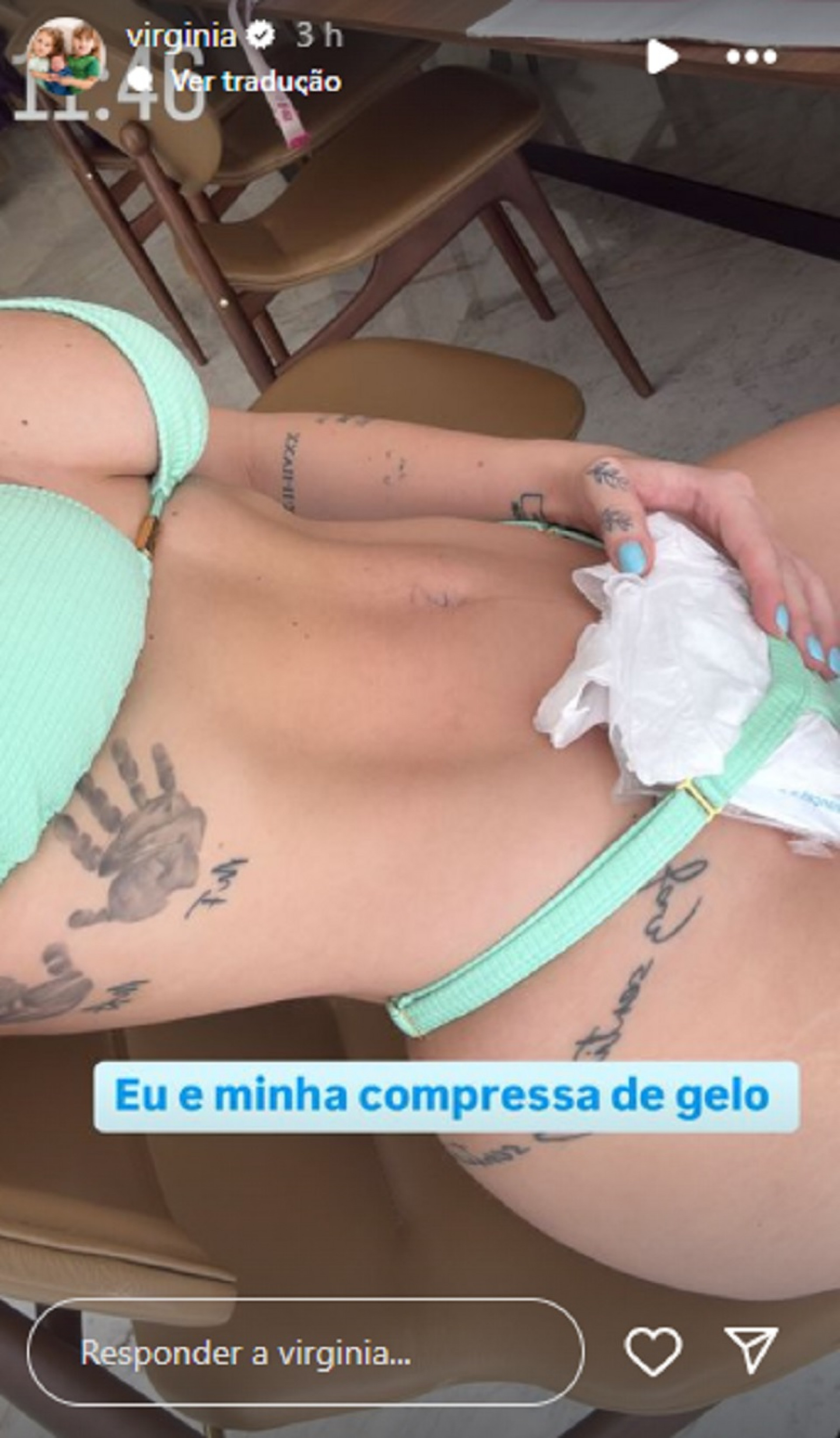 Virginia Fonseca choca ao surgir com a barriga chapada pós-parto - Foto: Reprodução