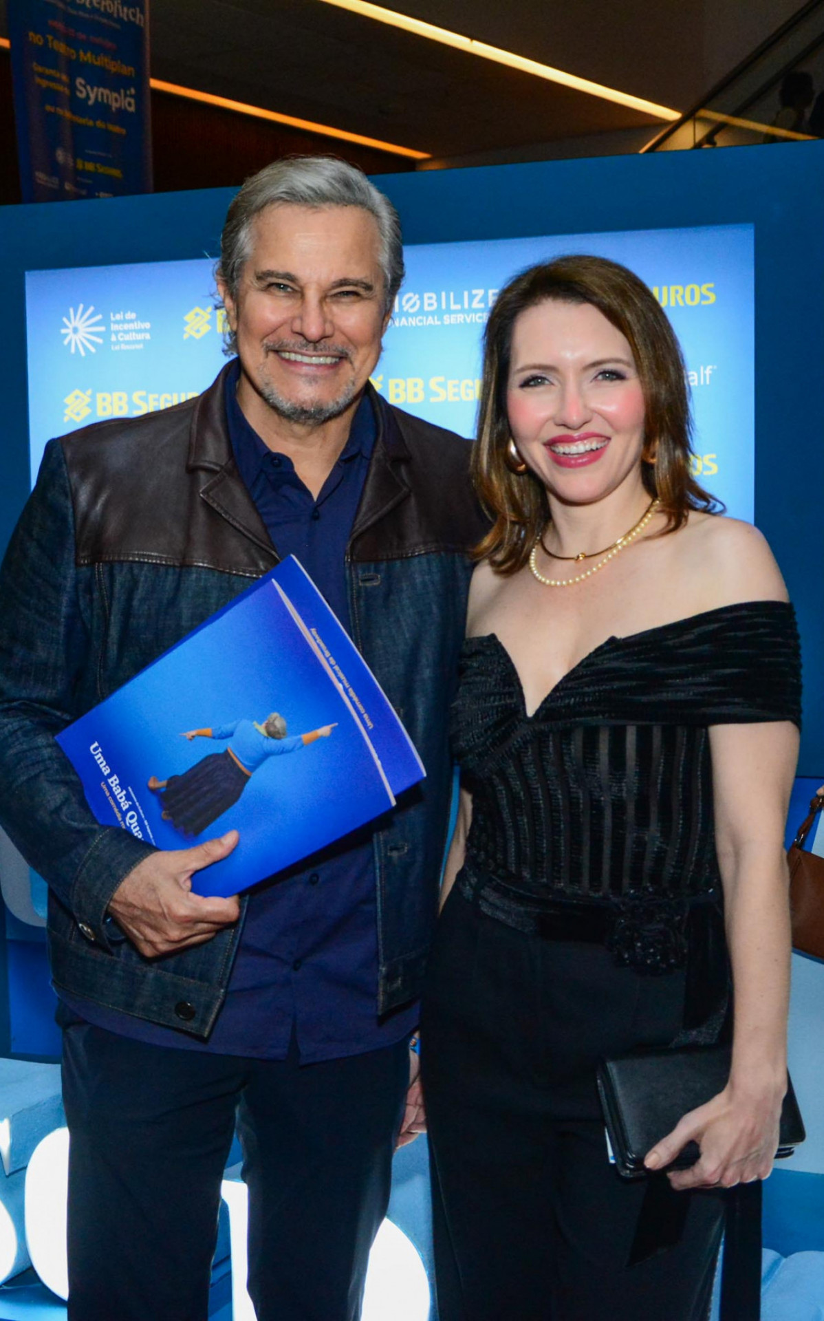 Edson Celulari e Karin Roepke