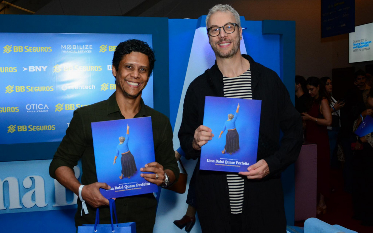 Wendell Bendelack e Guilherme Weber