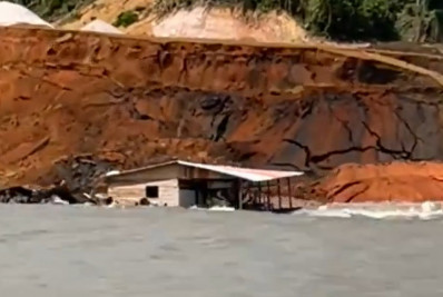 Menina de 6 anos está desaparecida após deslizamento de terra no Amazonas