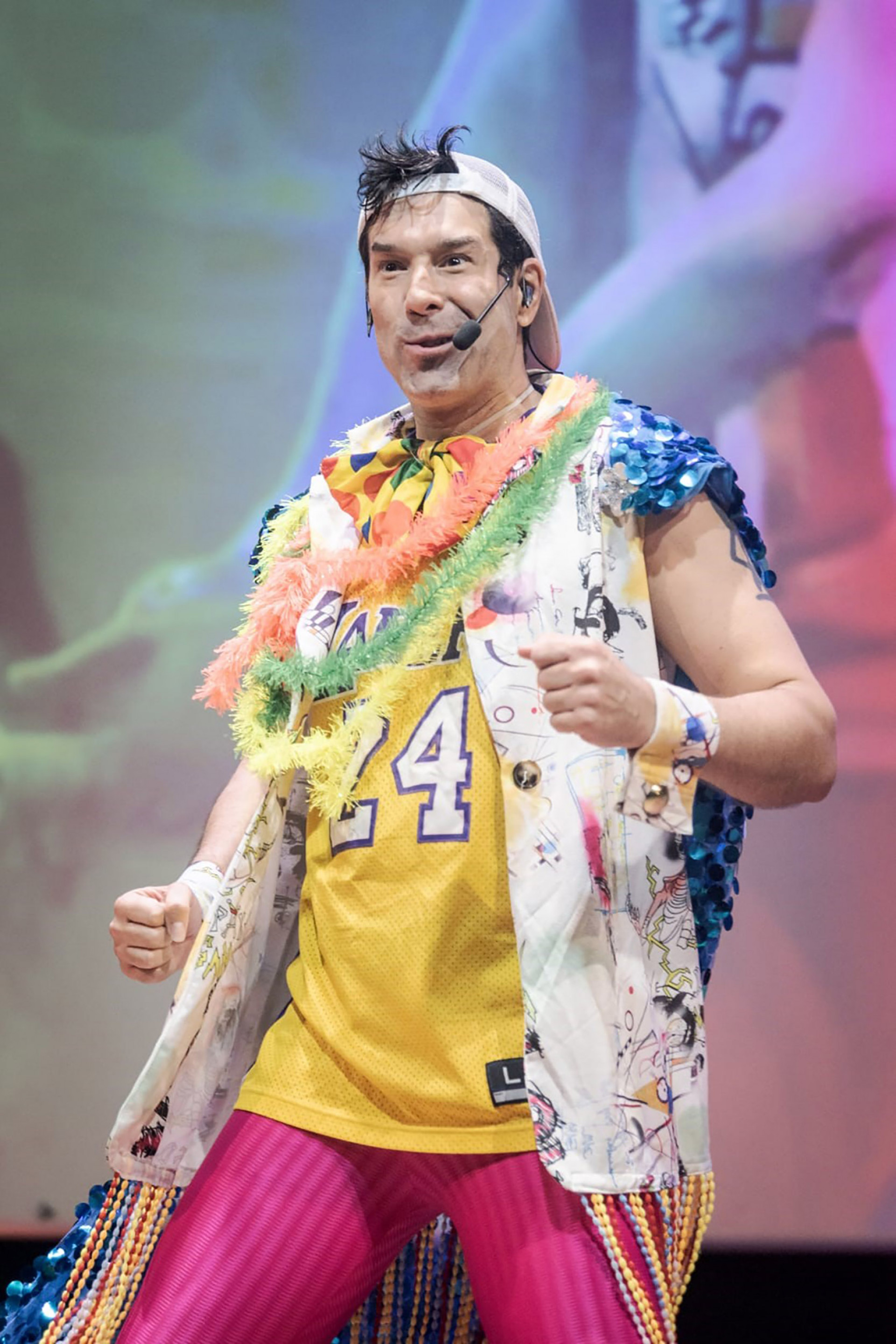 Daniel Del Sarto em 'Anos 80 ? Ploc para Crianças' - Camila Mendes/ divulgação