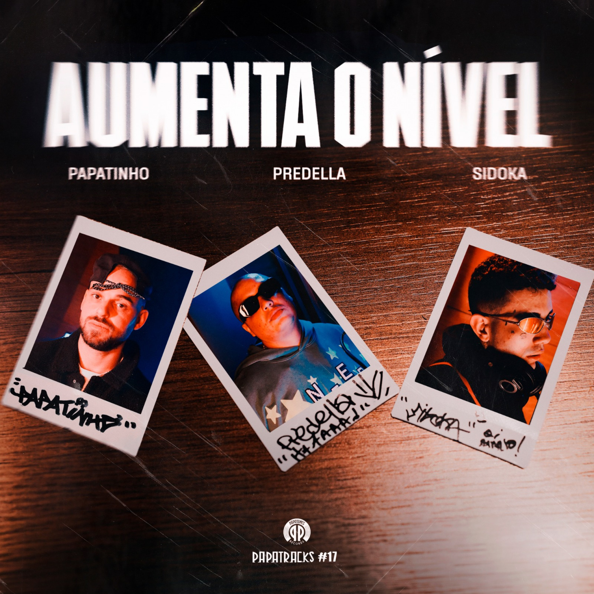 Papatinho lança single 'Aumenta o Nível' com Predella e Sidoka 
 - Reprodução / Instagram 