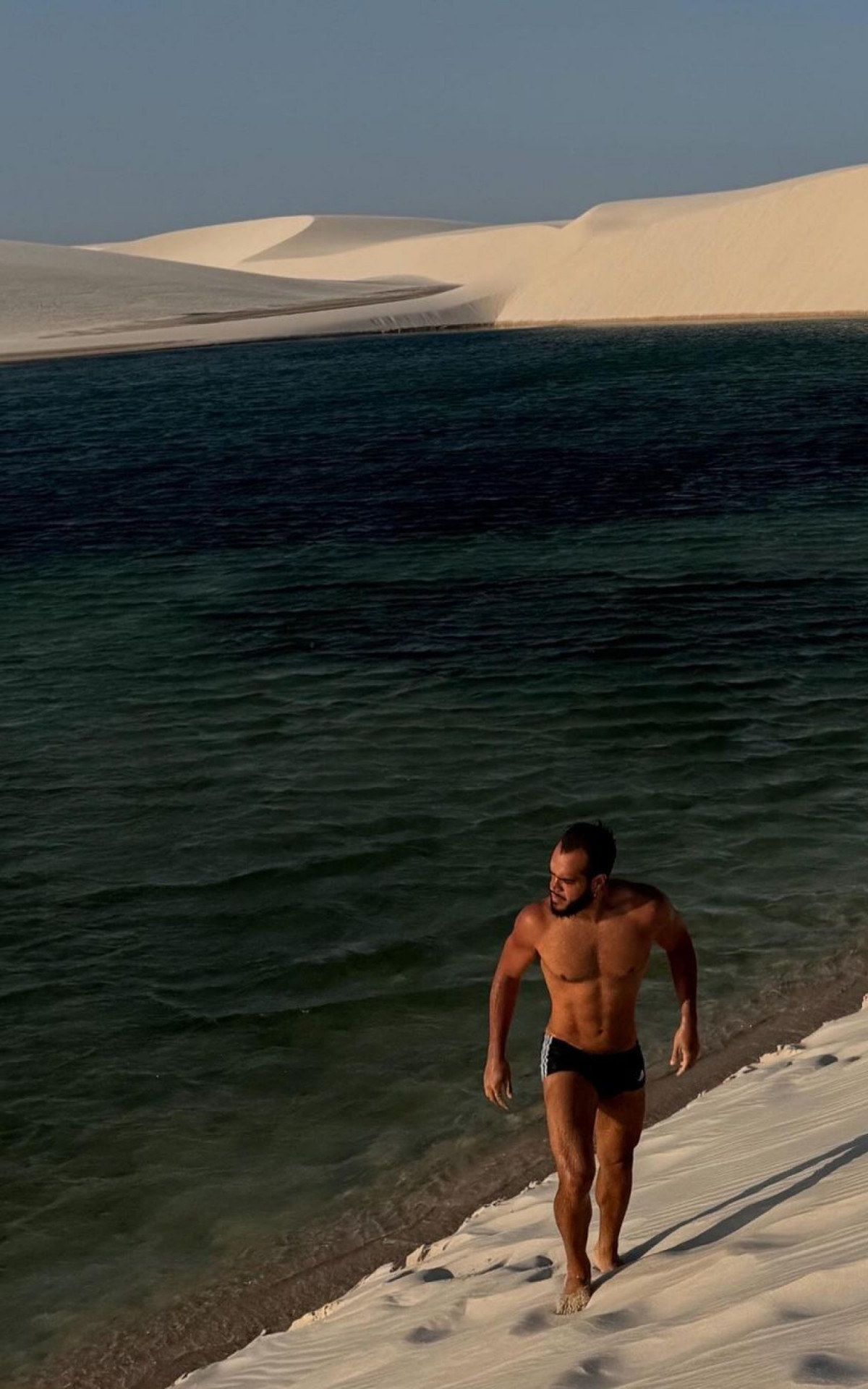 Francisco Gil curte viagem aos Lençóis Maranhenses - Reprodução/Instagram
