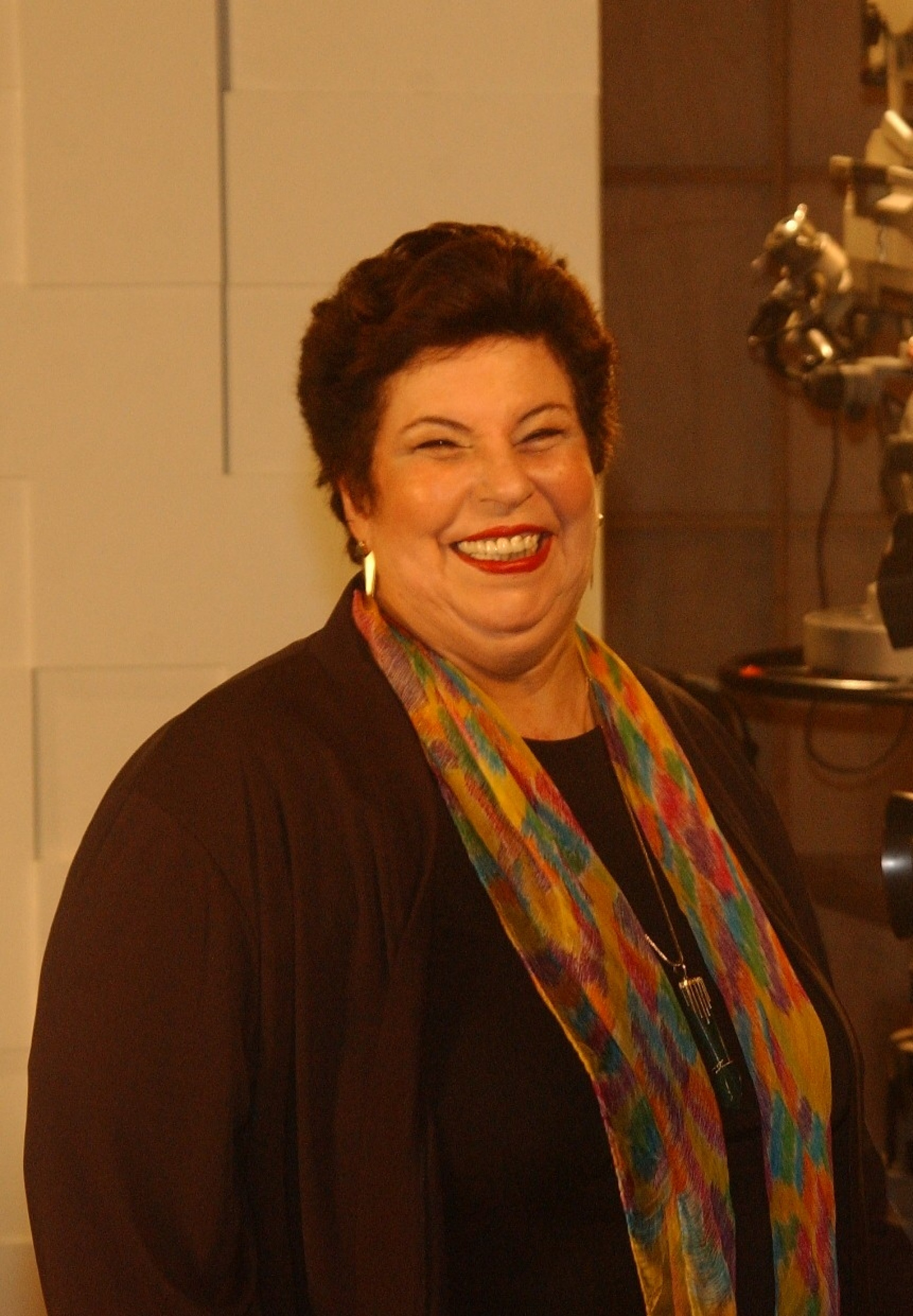 Nana Caymmi nos bastidores da novela 'Celebridade'
 - TV Globo / Renato Rocha Miranda