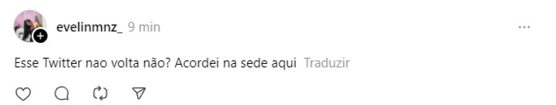 Usuários aguardam, com ansiedade, o retorno do X após determinação de Alexandre de Moraes - Reprodução / Threads