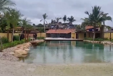 Polícia encontra 'resort' de Peixão com lago artificial em Parada de Lucas