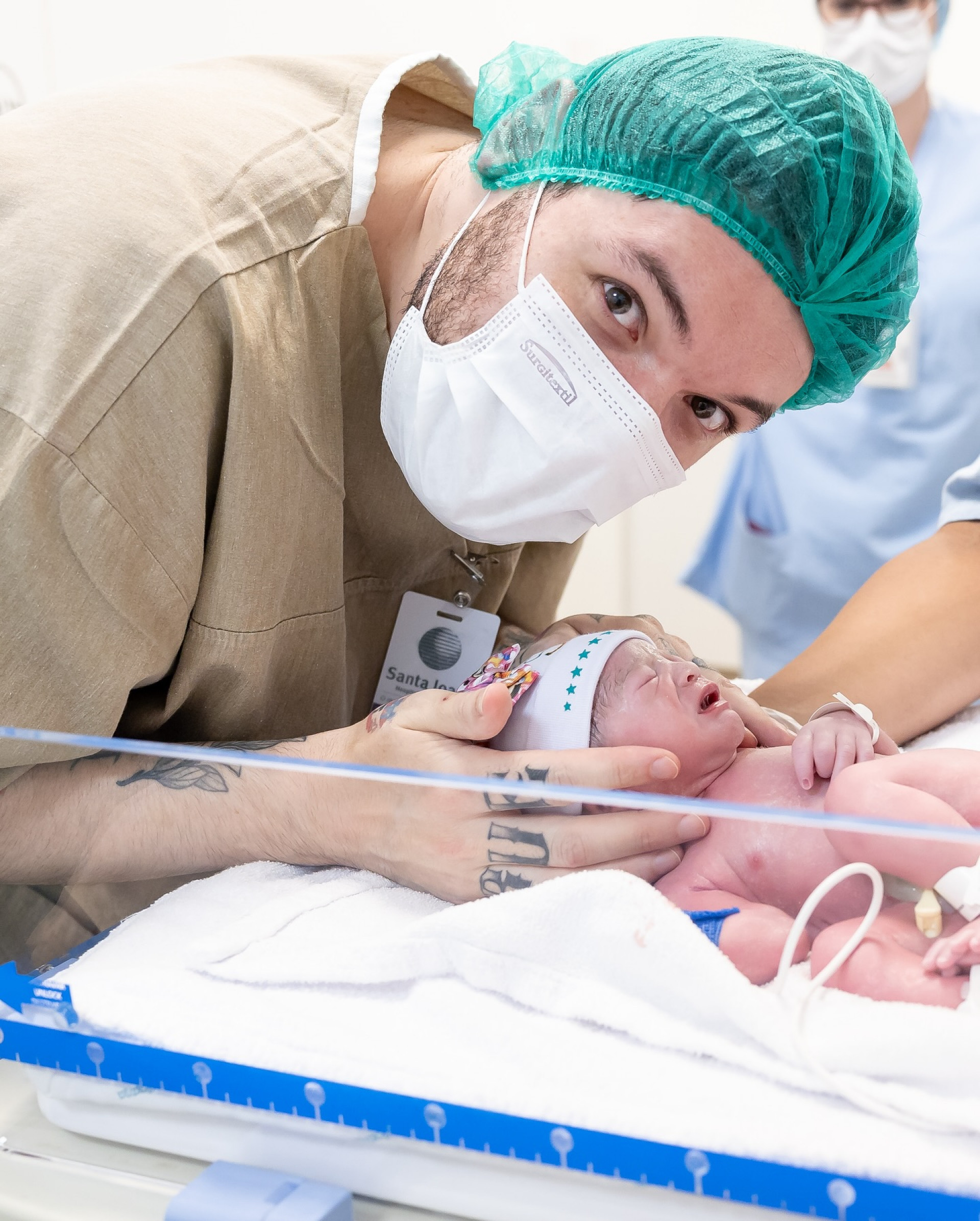 Nasser Rodrigues e a filha, Sarah - Reprodução / Instagram 