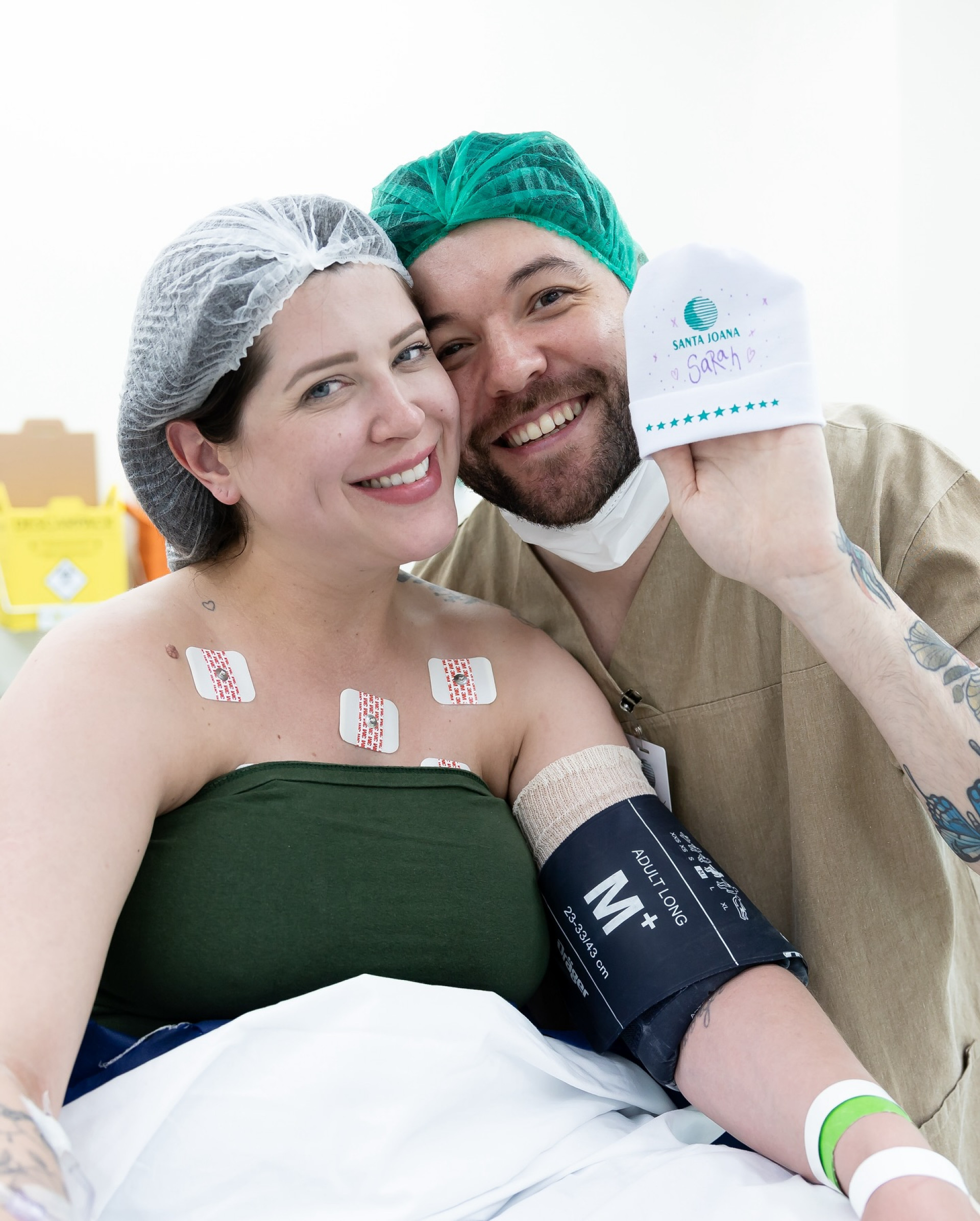 Andressa Ganacin e Nasser Rodrigues se preparando para chegada da filha, Sarah  - Reprodução / Instagram 