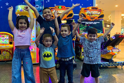 Dia das Crianças animado no Pátio Alcântara e no São Gonçalo Shopping