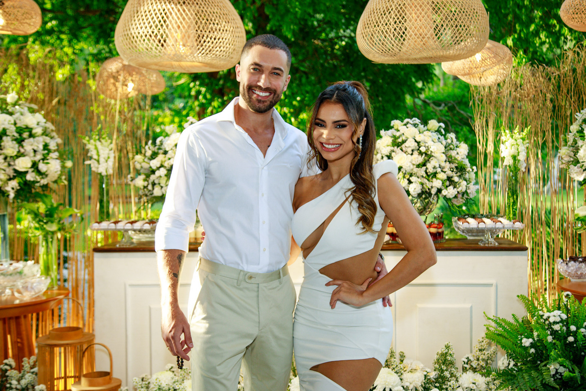 Lexa e Ricardo Vianna reúnem amigos e familiares em festa intimista para celebrar noivado 
 - Victor Chapetta / Agnews