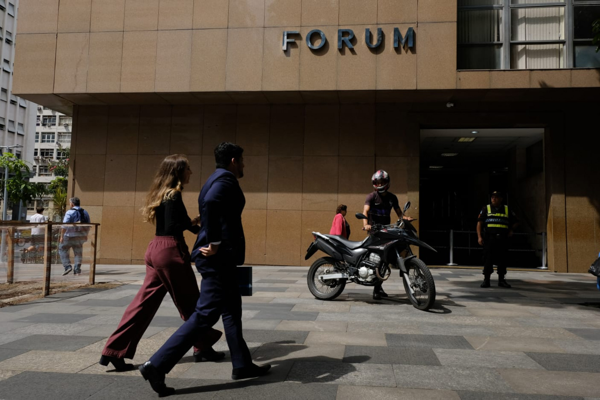 Audi&ecirc;ncia acontece no Tribunal de Justi&ccedil;a do Estado do Rio (TJRJ) - Pedro Teixeira / Ag&ecirc;ncia O Dia