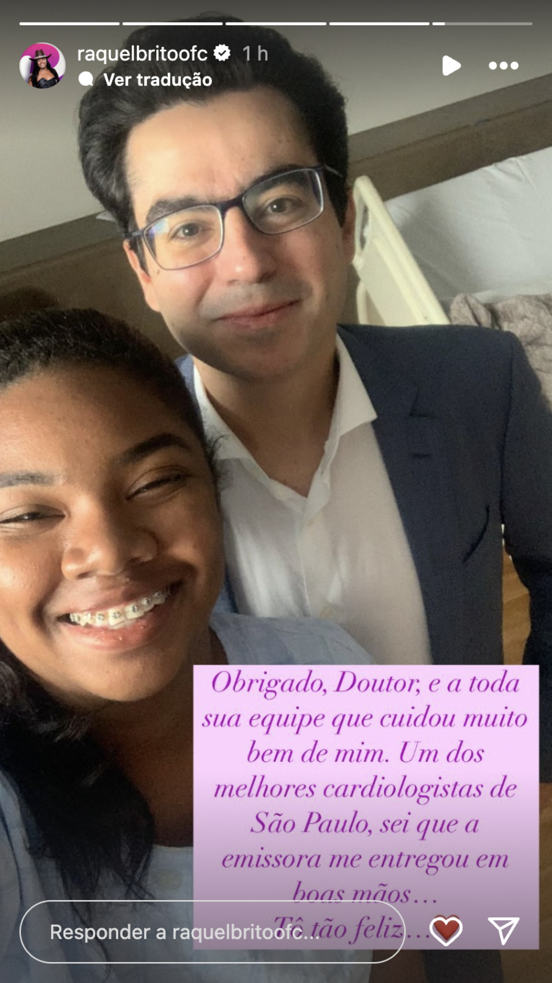 Fora de 'A Fazenda 16', Raquel Brito surge em fotos no hospital - Foto: Reprodução