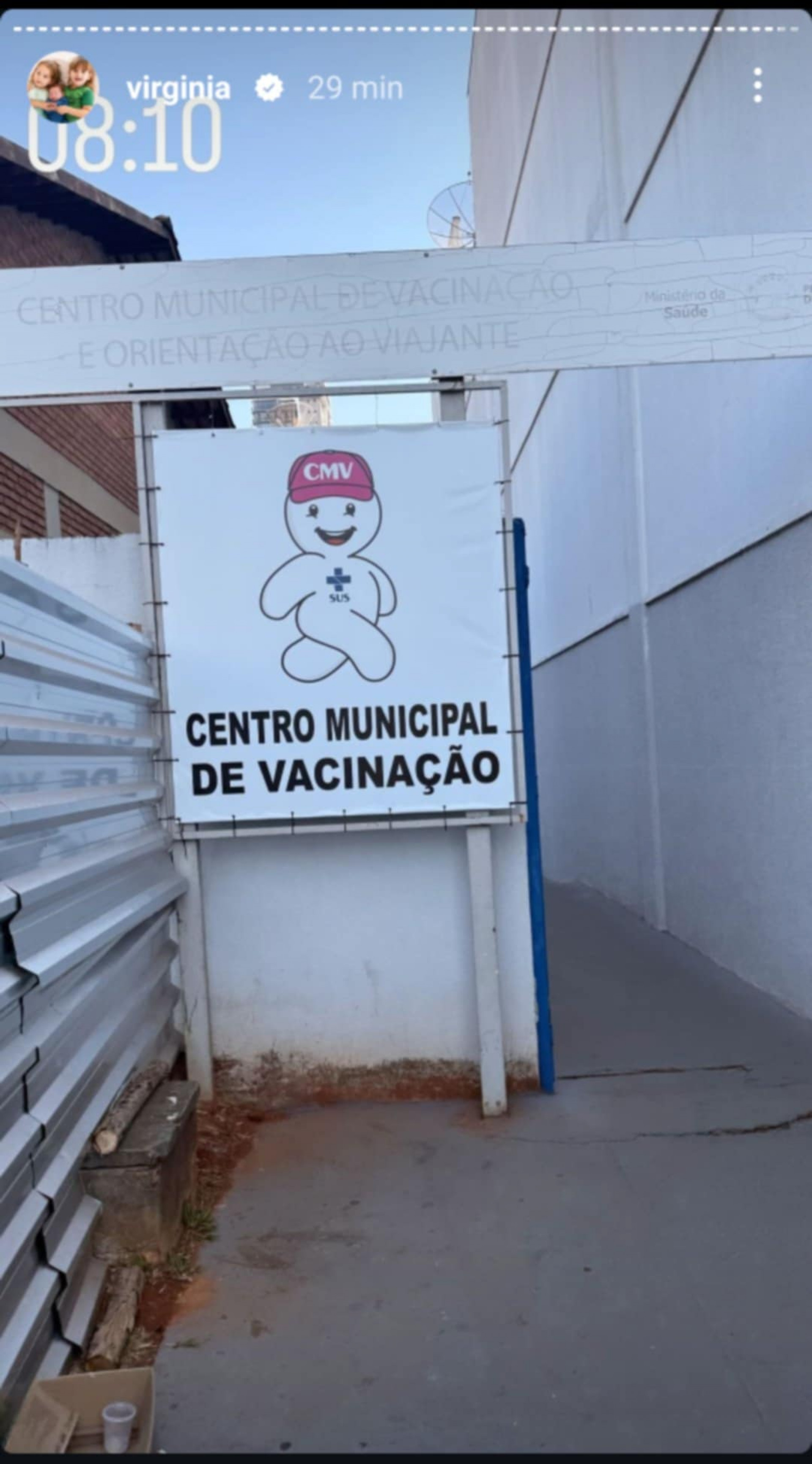 Virginia Fonseca choca ao levar filho para vacinar em posto público - Foto: Reprodução