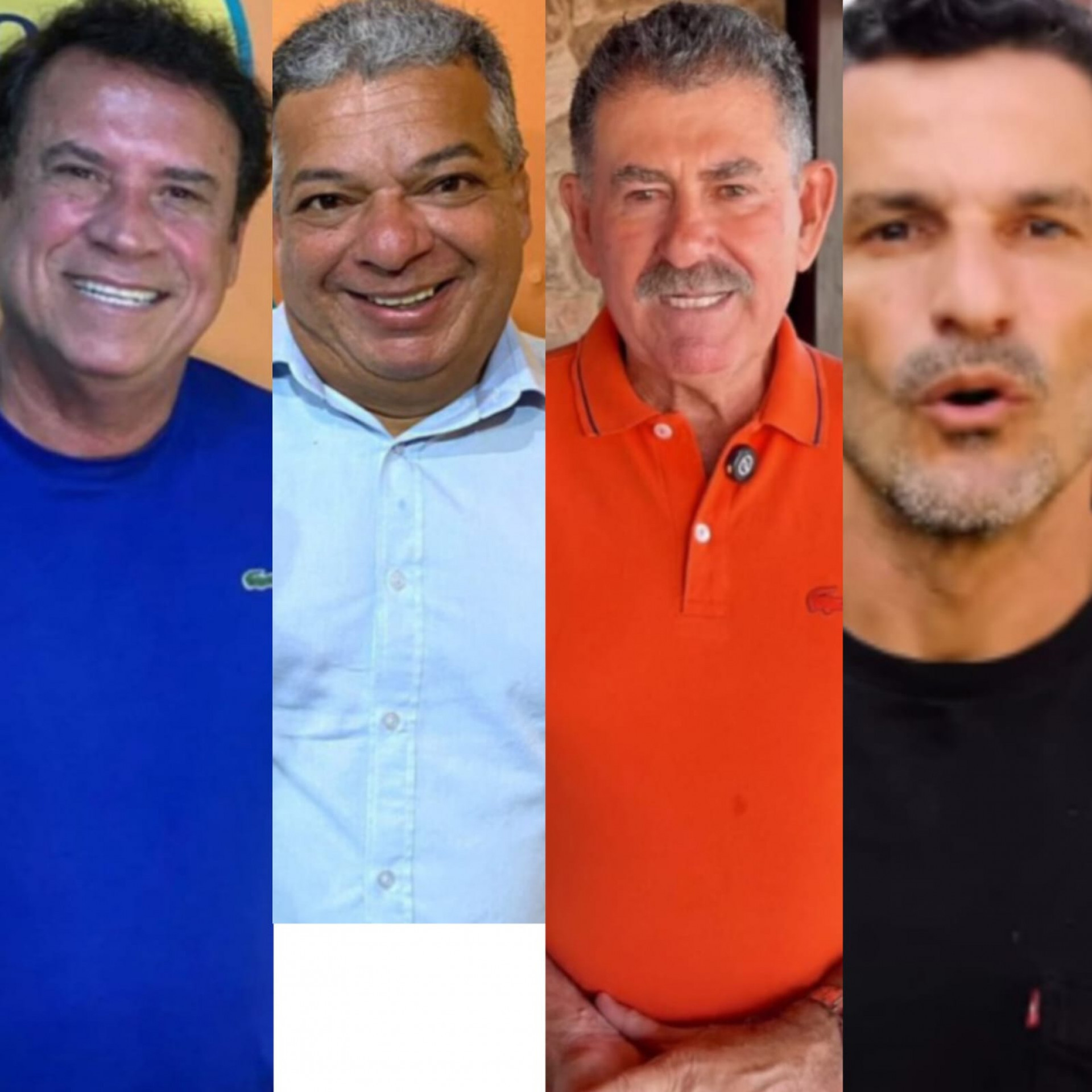 Marquinho Mendes, Janio Mendes, Paulo Melo e Rômulo Gomes