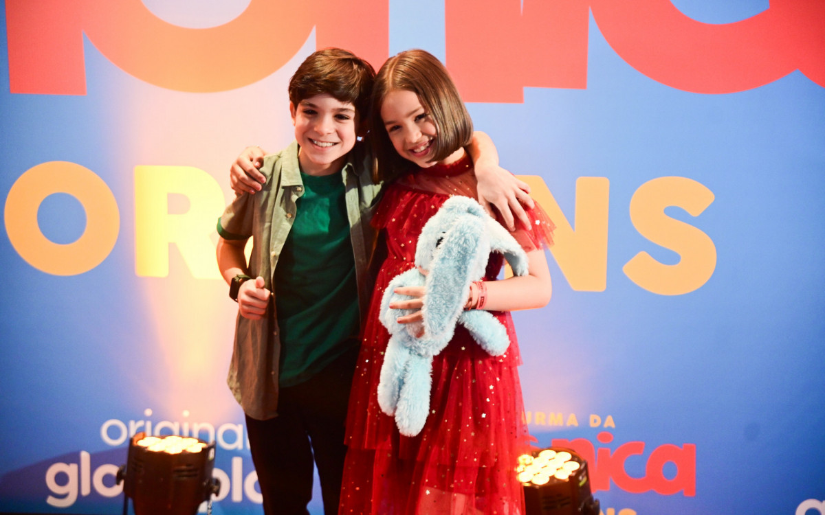 Mônica e Cebolinha crianças em \'Turma da Mônica Origens\'