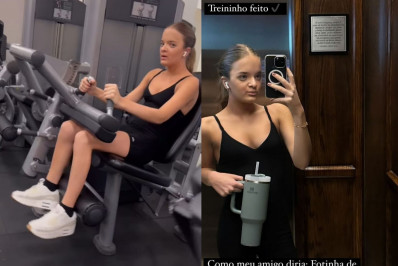 Tá pago! Rafaella Justus compartilha rotina de exercícios
