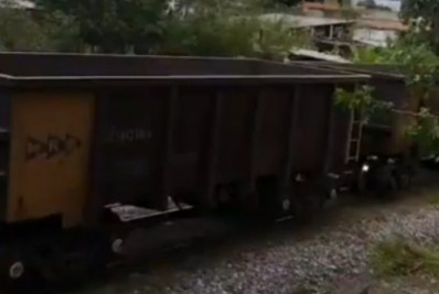 Criança é atropelada por trem cargueiro na Baixada
