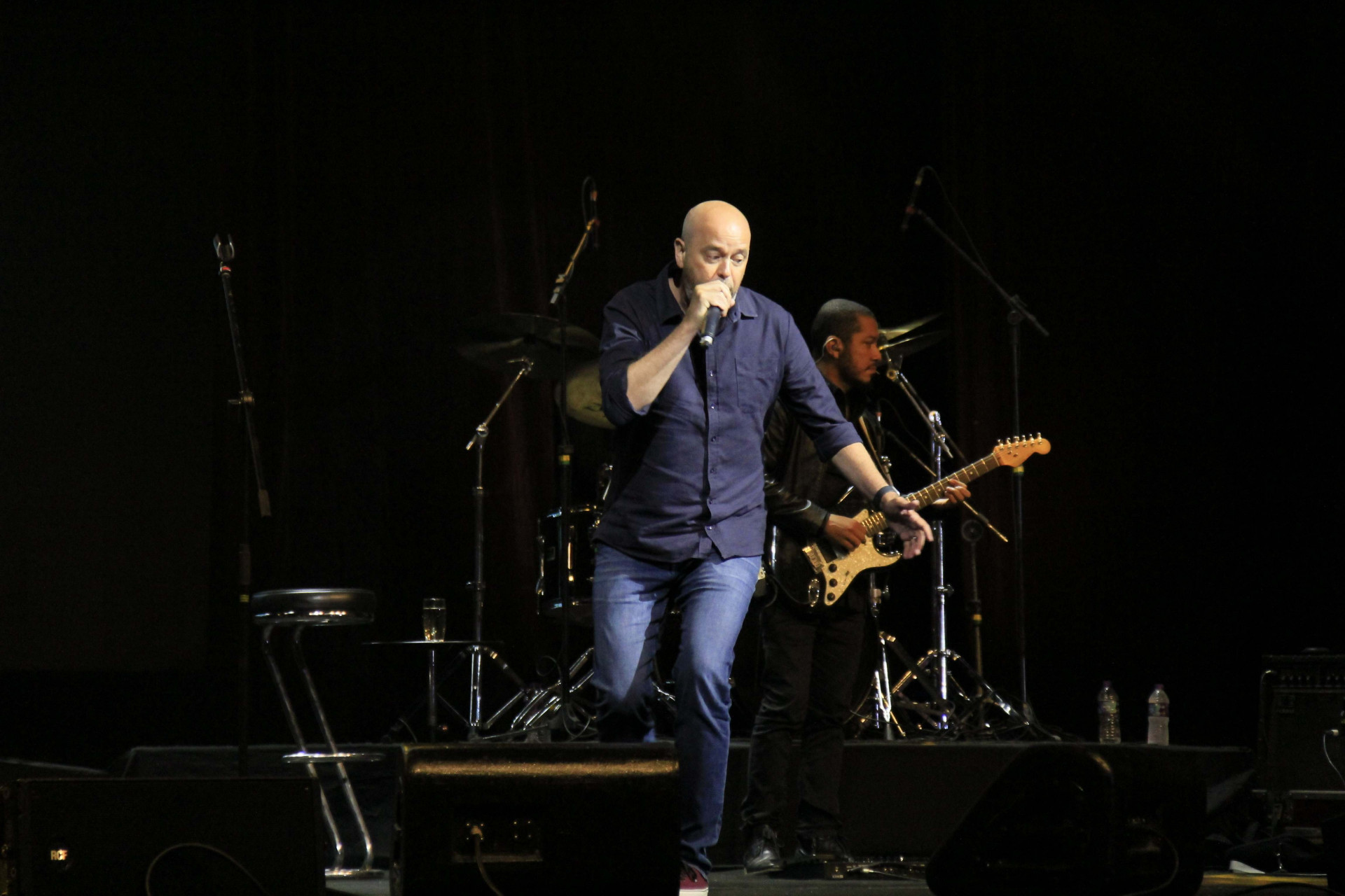 Alex Escobar participa de show de Elymar Santos - Wallace Barbosa / AgNews