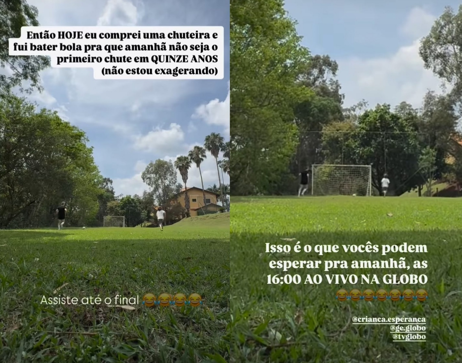 Lucas Lima vai participar do Futebol Solidário em prol do 'Criança Esperança' - Reprodução/Instagram 